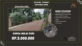 Dijual Tanah Akses Strategis Pamulang