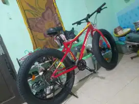 Sepesa mtb ban besar,,merk united full alloy,rem hidrolic shimano