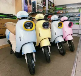 SEPEDA LISTRIK VARILUX PRO WARNA LENGKAP SIAP KIRIM