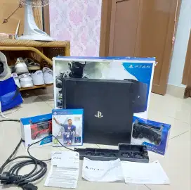 SONY Ps4 pro 4k 1tb 2 stik full game free fifa 23 Playstation Ps 4 pro