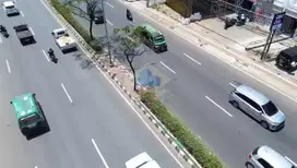 Dijual Tanah ada Bangunan Ex Bengkel di Jl Raya Serpong, Tangerang