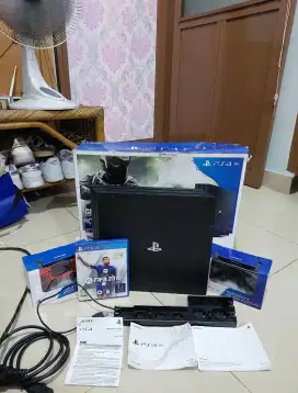 SONY Ps4 pro 4k 1tb 2 stik full game free fifa 23 Playstation Ps 4 pro