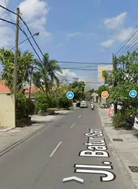 DIJUAL TANAH PREMIUM JLN UTAMA BATUR SARI SANUR KAUH DENPASAR SELATAN