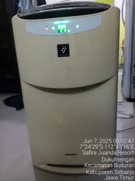 Sharp ion plasmacluster