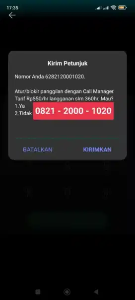 U/CALL CENTER/OWNER/ARTIS/PEJABAT,NoCantik istimewa TELKOMSEL,jUALcpat