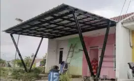 KANOPI BAJA RINGAN, HOLLO, PLAFON PVC