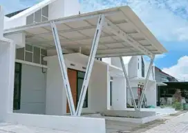 KANOPI BAJA RINGAN, HOLLO, PLAFON PVC