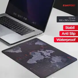 Gaming Mouse Pad Desk Mat Motif Peta Dunia