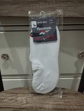Kaos Kaki Reebok (3 pairs) - Low Cut Socks Original White