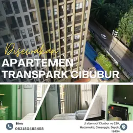 Disewakan Apartemen Transpark Cibubur Studio lantai tinggi