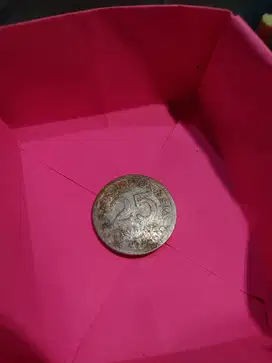 DIJUAL UANG KUNO 25 RUPIAH