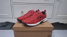 ASTEC size 45 - Sepatu ASC Jeff Badminton Original Red