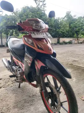 Dijual Suzuki Shogun RR 125cc 2008 – Mesin Sehat, Pajak Panjang!