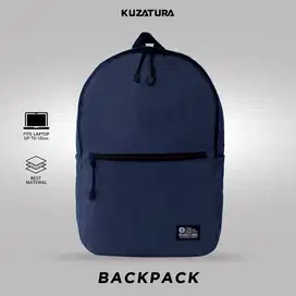 Kuzatura Tas Ransel KZS 285 Warna Navy dengan Desain Sederhana