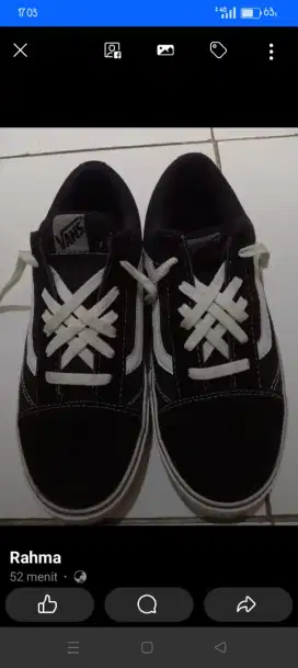 Sepatu sekolah uk 40