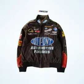 JAKET NASCAR BY CHASE DUPONT BOXY FIT VINTAGE