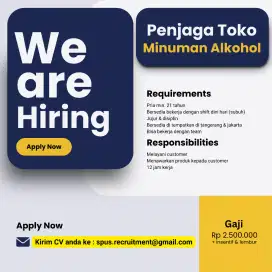 Penjaga Toko Minuman Alkohol