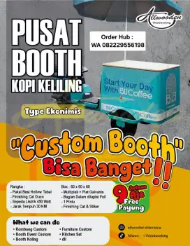 Jual Booth Kopi Keliling