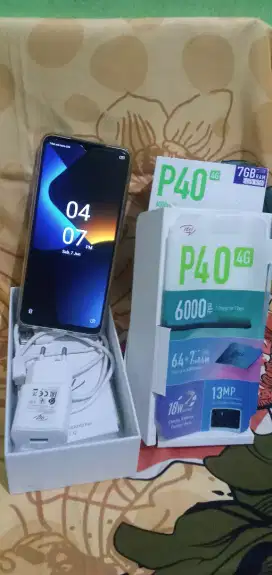 Android HP ITEL P40 ram (4+3)/64