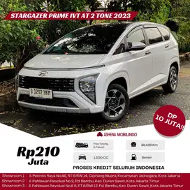 Stargazer Prime IVT 2Tone AT 2023 Putih DP 10jt Kredit Terbaik SeOLX!