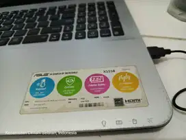 Asus RAM 16GB, SSD 256 + HDD 512GB, Layar gede 15,6 inch