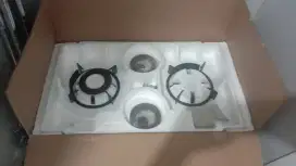 Kompor tanma 2 tungku merk artugo dan cookwr hood artugo