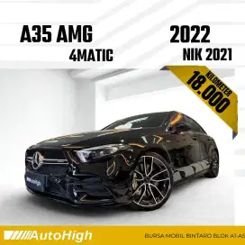 DP10% [Km18.000] A35 AMG 2021 Black Reg 2022 #AUTOHIGH