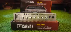 Parametrik equalizer (BARU) Carman EQ8s Bluetooth usb DC 12 V