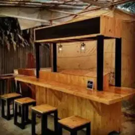 Interior furniture caffe