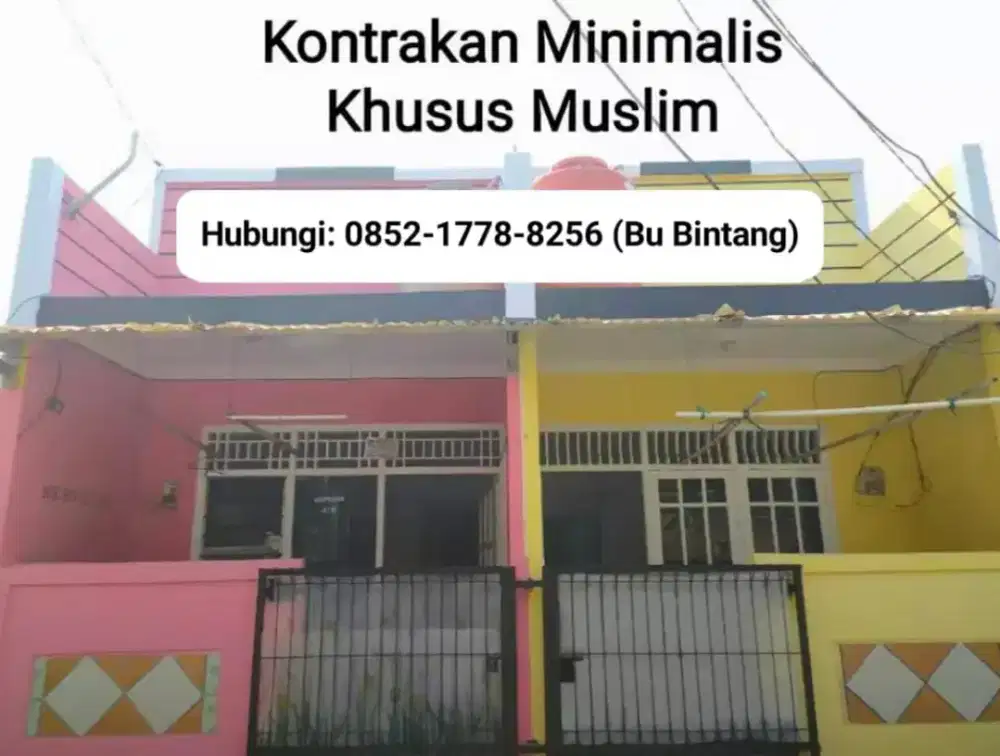KONTRAKAN MINIMALIS KHUSUS MUSLIM BONANG DASANA INDAH RD 3/11A