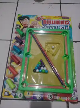Dijual mainan anak  billiard