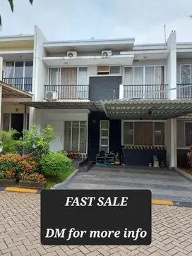 Dijual Rumah cantik siap Huni Cibubur Country Cikeas sisa poles dikit