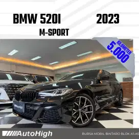 DP10% [Km5.000] 520i M-Sport 2023 Black / 530i Reg 2022 #AUTOHIGH