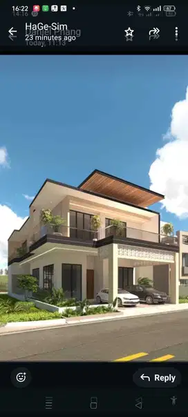 Dijual Rumah Baru Hoek 2 lt di Greenwich Park cluster Whitesand BSD
