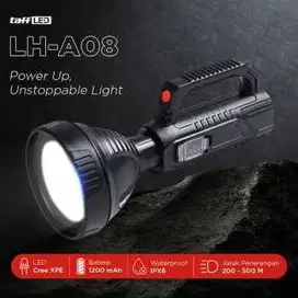 Pocketman Senter LED Waterproof USB Recharge Cree XPE