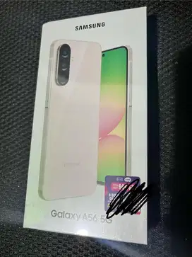 Jual Baru Samsung A56 8/256 Gb jual rugi, baru segel (cod)