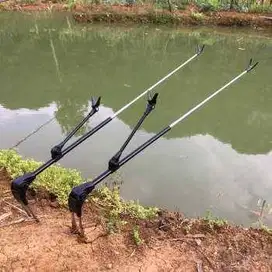 Bracket Joran Pancing Ikan Adjustable Holder 2.1M