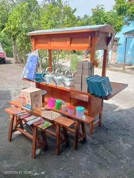 Gerobak Angkringan komplit