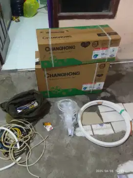 Jual AC Changhong 1/2pk baru