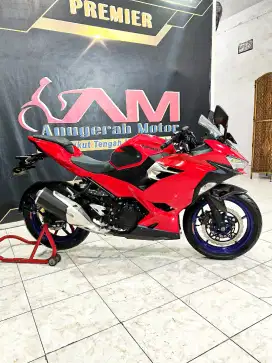 All-New Ninja 250cc red glossy 2021 QS mewah.Anugerah motor rungkut