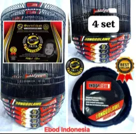 Sangkar Mb Ebod Decal Bambu isi 4
