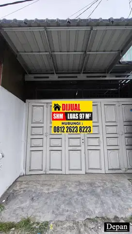 DIJUAL RUKO Sei Agul Medan barat