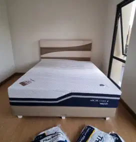 Spring Bed Full Set Therapedic Arctic Cool F Fresh Brand New