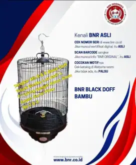 Sangkar Burung Murai BnR Bamboe List Aklirik