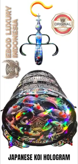 Sangkar Burung Decal Murai Batu Ebod Luxury