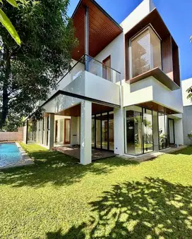 Rumah Modern Tropis Cipete Dijual. UNIT BARU, Strategis -NEGO sd DEAL