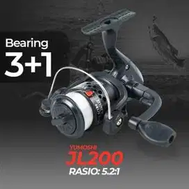 Gulungan Pancing Fishing Reel 3 and 1 Ball Bearing 5.2:1