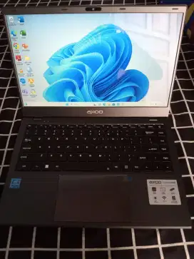 Laptop slim axioo hype 10 N4020 fullset mulus