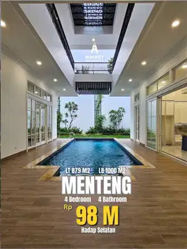JUAL RUMAH BARU MENTENG AREA JAKARTA PUSAT