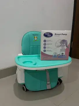 Kursi bayi + breast pump
